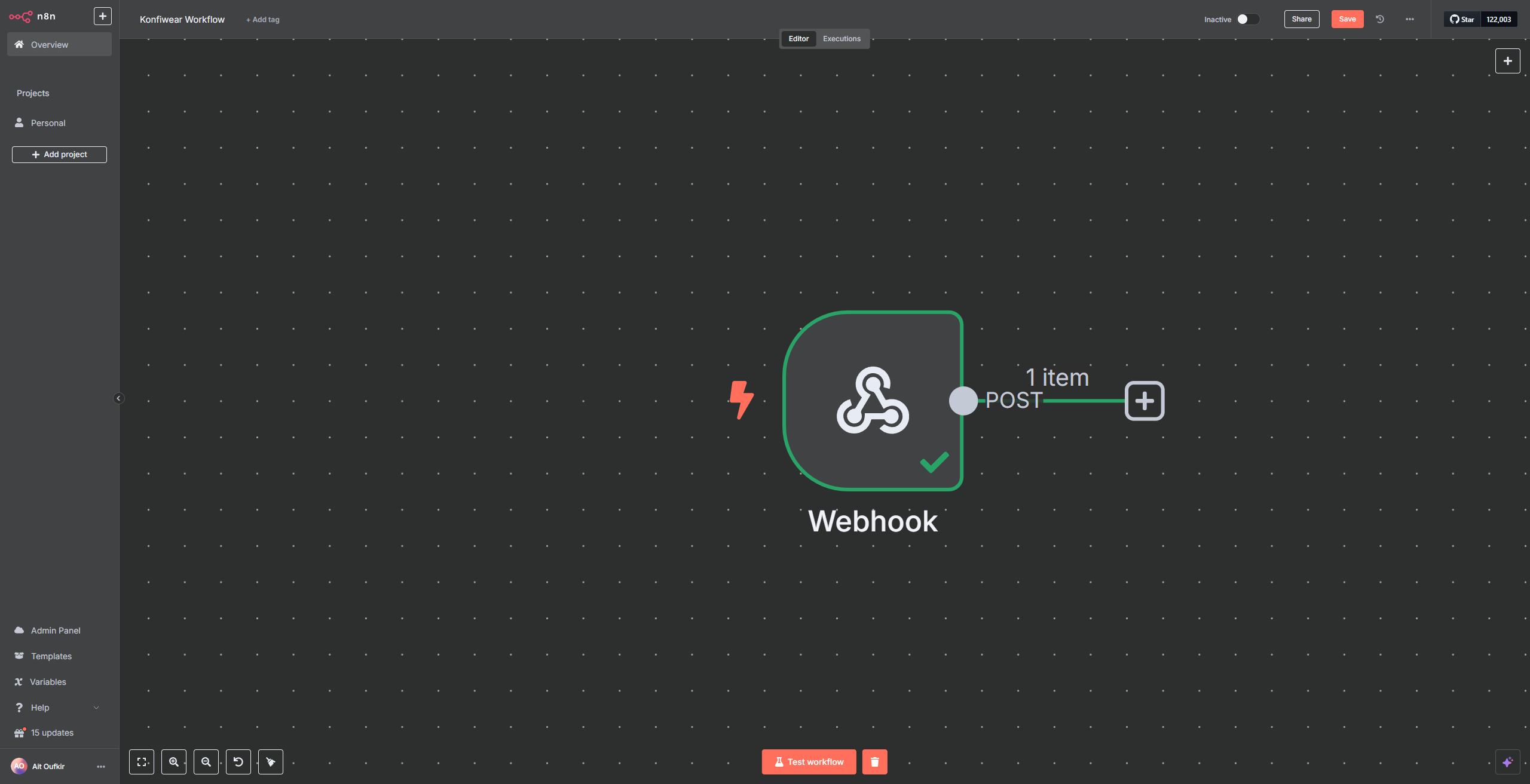 n8n Workflow Configuration