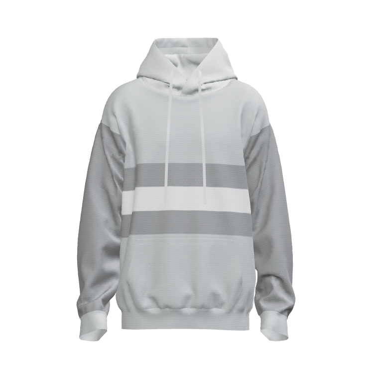 3D unisex oversized hoodie mockup for custom apparel design and team merchandise creation